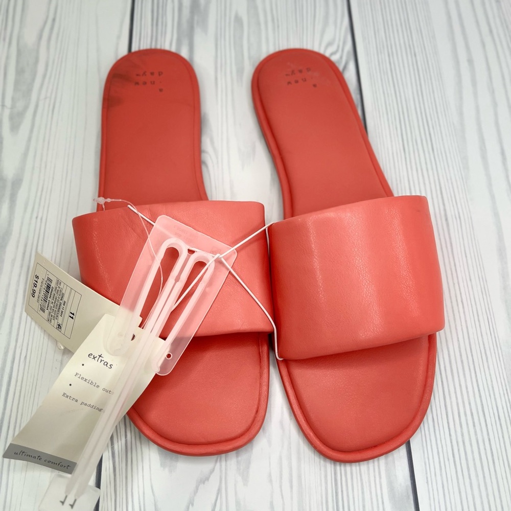 Women's Lulu Slide Sandals - A New Day